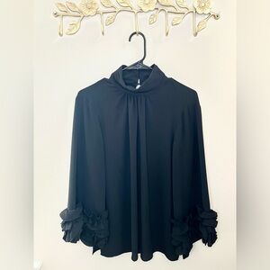 NWOT Vince Camuto Blouse with Ruffle Sleeves